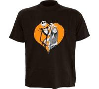 The Nightmare Before Christmas Maglia a Maniche Corte Unisex Queen of Screams Bianco