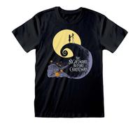The Nightmare Before Christmas Men's T-Shirt XL Black