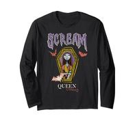 The Nightmare Before Christmas Scream Queen Halloween Maglia a Manica