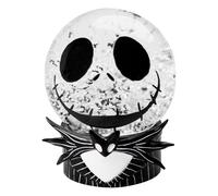 Palla di vetro con Neve The Nightmare Before Christmas | Addobbi di Halloween, Palla di Neve Disney, Cose per la decorazione di Halloween, 8 x 11,5 cm, Jack Skeletron Natale