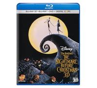 The Nightmare Before Christmas (Three-Disc Combo: Blu-ray 3D / Blu-ray / DVD / Digital Copy)