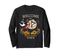 The Nightmare Before Christmas Welcome To Halloween Maglia a Manica