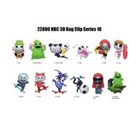 The Nightmare Before Natale Pvc Bag Clips Series 10 Con Figure Int.