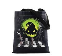 The Nightmare Movie Merchandise Tote Bag Oogie's Boy Gift Stay Spooky Gift Jack Gift Sally Gift Lock Shock Barrel Regalo Diavolo Regalo, Borsa Nightmare, 35*40cm