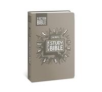 The Niv Action Study Bible: Leathersoft, Gray, Full Color