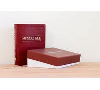 The NKJV Messenger Study Bible with Ellen G. White commentary - Cherry Red