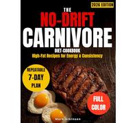 The No-Drift Carnivore Diet Cookbook: A Repeatable 7-Day Carnivore Diet Meal Plan with High-Fat Recipes to Prevent Relapse, Stabilize Energy, and Maintain Long-Term Consistency