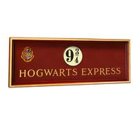 Harry Potter Placca Murale Binario 9 e 3/4 Espresso Hogwarts 56x20 Cm Noble