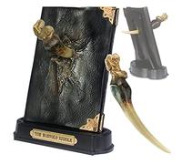 The Noble Collection Basilisk Fang and Tom Riddle Diary Sculpture Figura, Nero, NN7271