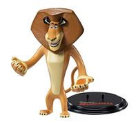 The Noble Collection BendyFigs Madagascar Alex Il Leone, S