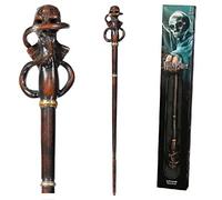 Noble Collection Death Eater Swirl Wand Marrone
