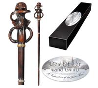 The Noble Collection - Death Eater Swirl Character Wand - 14in (35cm) Wizarding