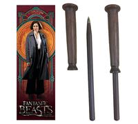 The Noble Collection Fantastic Beasts Porpentina Goldstein Wand Pen and Bookmark