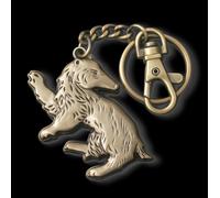 The Noble Collection Harry Potter Hufflepuff Keychain Small Gold