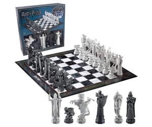 The Noble Collection Harry Potter Wizard Chess Set - 32 Detailed Playing Pieces