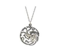 The Noble Collection Il gioco Nobile collezione di troni Targaryen ciondolo in argento sterling