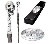 Noble Collection Death Eater Skull Wand Harry Potter One Size Grey / White