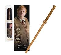 The Noble Collection Official Harry Potter - Arthur Weasley Wand With Bookmark