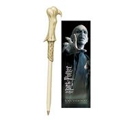 Penna e segnalibro bacchetta magica di Voldemort della Noble Collection