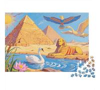 The Noble Swan Puzzle 1000 Pezzi Per Adulti, Pixel Art Reale, Esperienza Trasformativa, Design Da Incorniciare 1000pcs (75x50cm)