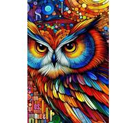 The Nonesense Owl Notebook: Pocket Sized 4x6 inches, 120 lined pages Artist Design Cover