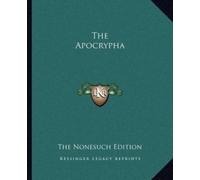 The Nonesuch Edition The Apocrypha (Tascabile)