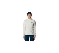 The north face 100 glacier 1 4 zip donna polare bianco