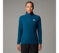 The North Face 100 Glacier 1/4 Zip - EU Pullover da Donna Midnight Petrol L