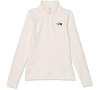 The North Face 100 Glacier 1/4 Zip - EU Pullover da Donna White Dune/Npf L