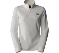 The North Face 100 Glacier 1/4 Zip - EU Pullover da Donna White Dune/Npf XS