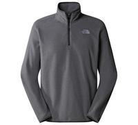 The North Face - 100 Glacier 1/4 Zip - Pullover in pile S grigio