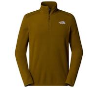 The North Face - 100 Glacier 1/4 Zip - Pullover in pile XS marrone