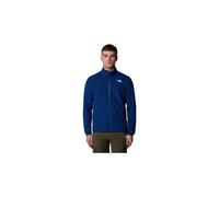 The north face 100 glacier full zip polare giacca blue uomo