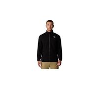 The north face 100 glacier full zip polare nero