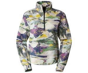 THE NORTH FACE 100 Glacier Printed Pullover Black Currant Purple Trail Dream Print XL