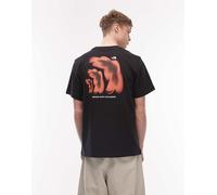 The North Face - 1966 Half Dome - T-shirt comoda nera con stampa sul retro-Nero 2XL