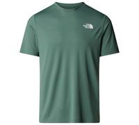 The North Face - Training 24/7 - T-shirt verde con riquadro NSE sul retro XS