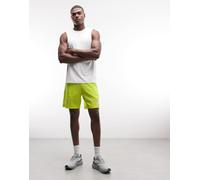 The North Face - 24/7 - Pantaloncini da 7" verdi con logo-Verde S
