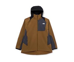 The North Face Ao Softshell Giacca, Military Olive-Asphalt Grey-TNF Black, L Uomo