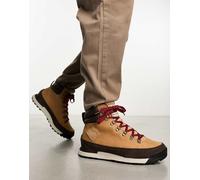 The North Face - Back-To-Berkeley IV - Scarponcini da trekking color pietra e marrone in pelle impermeabile-Neutro 47