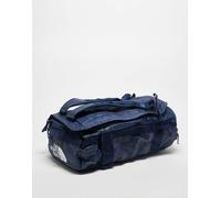 Borsa The North Face Base Camp Voyager Duffel 32L blu navy logo bianco