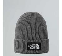 THE NORTH FACE NF0A3FJXDYY TNF Logo Box Cuffed Beanie Berretto Unisex Adulto Medium Grey Heather Taglia OS