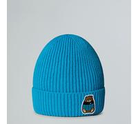 The North Face Berretto Con Risvolto Tnf Logo Box Da Bambini Meridian Blue-nuptse Bear Patch Rozmiar Taglia Unica male