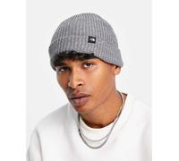 The North Face - Berretto grigio a coste inglesi One Size
