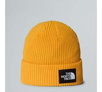 The north face salty beanie unisex foderato giallo