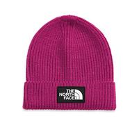 The North Face Berretto TNF Box Logo Cuffed, Fuschia Pink, One Size