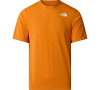 The North Face - T-shirt urbana leggera a maniche corte - M Bitmap Logo Short Sleeves Tee-Graphic Dust Orange per Uomo - Taglia S - Arancione