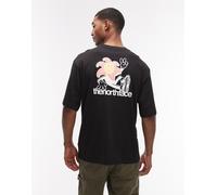 The North Face - Blossom - T-shirt nera con stampa sul retro-Nero XL