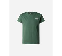 The North Face - Boy's Box NSE S/S Tee - T-shirt M verde