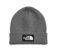 The North Face Box Logo Cuffed Berretto per Bambini e Ragazzi TNF Medium Grey Heather One Size